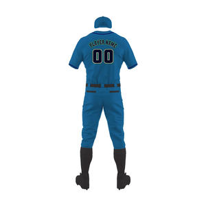 New Design High Quality Quick Dry Baseball Uniform for Sale Wholesale Breathable Baseball Uniform - Product Image 2