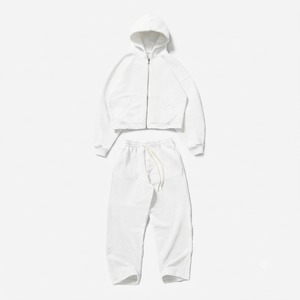 Acid Washed Oversized <b>Zip</b>-<b>Up</b> Hoodie Tracksuit Set Lightweight Fleece Vintage Spring Streetwear Unisex Sweat Suit Wholesale - Product Image 2