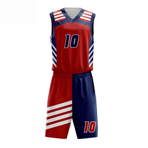 Uniforme de Baloncesto Personalizado de Primera Calidad al Por Mayor RTS, Conjunto de Jersey y Pantalones Cortos Sublimados de Secado Rápido y Transpirables AS-BL-09 - Product Image 2