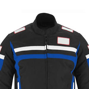 Blouson de moto en textile sur mesure pour hommes, blouson de course de moto de haute qualité, designs disponibles, équipement de protection pour la conduite - Product Image 4