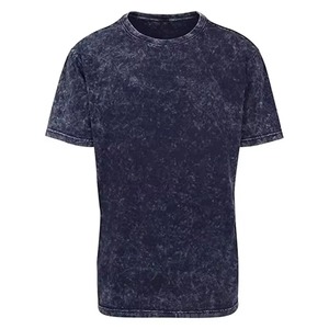 Camiseta de punto 100% algodón, corte ajustado, estilo lavado ácido, para hombre, estilo urbano, de secado rápido y transpirable - Product Image 5