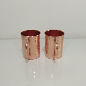 Taza de Cobre con Asa, Perfecta para Servir Bebidas Frías, Cócteles, Cerveza y Refrescos de Verano - Product Image 5
