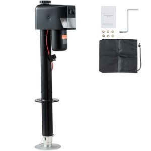 Potente Martinetto Elettrico per Rimorchio RV, Capacità di Carico 3500 Libbre, Martinetto Elettrico da 25 cm a 86 cm con Copertura Impermeabile - Product Image 1