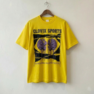 Camiseta Gráfica de Algodón de Primera Calidad para Hombre, Estilo Urbano, Holgada, Informal, con Logotipo Personalizado Estampado - Product Image 1