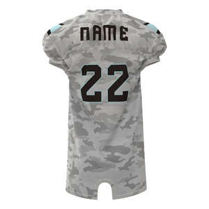 Casual Wholesale Uniforms Manufacturer Hot Selling American Football Wear Printed American Football Teams Training Uniforms - Product Image 5