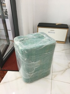 Rouleau de cannage hexagonal naturel en rotin, tissé à la main, maille ouverte, matériau en canne semi-blanchi, fournisseur Vietnamien - Product Image 3