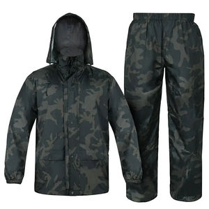Conjunto Táctico de Camuflaje para Hombre, Chaqueta con Capucha Impermeable, Cálida y Silenciosa para Caza, Senderismo y Pesca al Aire Libre - Product Image 5