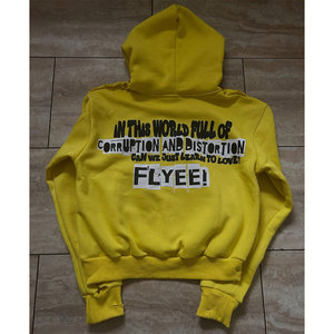 Heavyweight 100% Cotton <b>Blended</b> Breathable Regular Fit Fleece Pocket Hoodie Men Screen Printed Winter Hoodie - Product Image 2