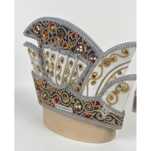 Gorro de Carnaval Tradicional de Primera Calidad con Borla, Gorro de Carnaval Bordado a Máquina para Disfraces - Product Image 4