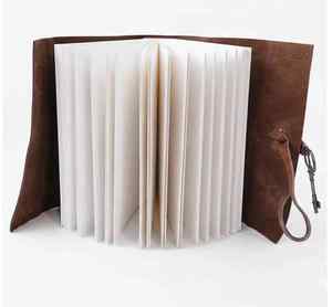 Cuaderno de cuero con cierre de llave antigua, diario en blanco para escribir y dibujar, cuaderno de escritura premium, regalo para escritores - Product Image 4