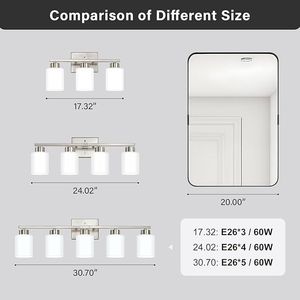 Lampade Moderne per Bagno Design in Nichel Spazzolato per Bagni Moderni - Product Image 2