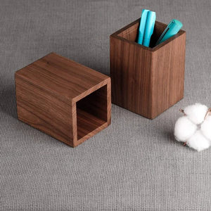 Portalápices de Madera Natural Sólida, el Mejor Portalápices de Diseño, Portalápices Moderno para Oficina, Gran Venta - Product Image 4
