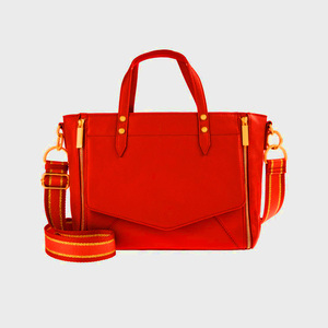 Bolso Bandolera de Cuero Genuino de Alta Calidad, Elegante, Impermeable, Portátil, Plegable, para Viajes, Negocios, Casual, Venta al Por Mayor - Product Image 1