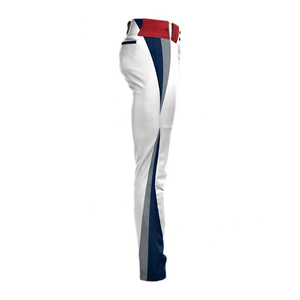 Pantalones de Béisbol de Alto Rendimiento OEM, Transpirables, Elásticos, de Secado Rápido, UPF 50, Estampados, Personalizables, Uniformes de Equipo, Cintura Elástica - Product Image 6