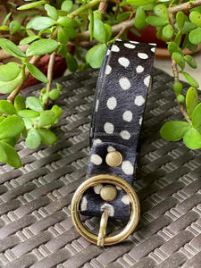 เข็มขัดหนังขนสัตว์สำหรับผู้หญิงมีสไตล์และทำด้วยมือเข็มขัดหนังขนสัตว์พิมพ์ลายสัตว์แบบคลาสสิกสำหรับผู้หญิง - Product Image 2