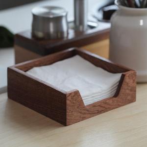 Nuevo Porta Servilletas de Madera de Sapele de Primera Calidad para Uso Comercial, Dispensador de Servilletas de Mesa para Restaurante, Hotel, Bar, Cafetería - Product Image 4