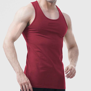 PASUXI Casual Quick Dry Moisture Men's Tank Top Wicking Fitness Stringer Men's Tank Top Undershirt Workout <b>Singlet</b> <b>Running</b> Vest - Product Image 4