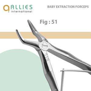 Forceps d'extraction dentaire en acier inoxydable, résistants à la rouille, durables, OEM ODM - Product Image 3