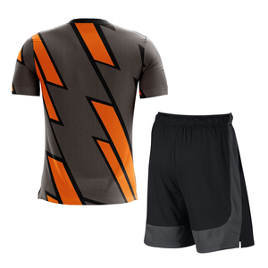 Ropa Deportiva Transpirable de Verano, Conjuntos de Uniformes de Entrenamiento de Fútbol, Secado Rápido, Conjunto de 2 Piezas de Camisetas de Fútbol, Unisex - Product Image 4