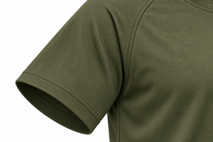 Custom Men's <b>Olive</b> <b>Green</b> Quick Dry Sports <b>T</b> <b>Shirt</b> Lightweight Breathable Athletic Training Tee - Product Image 4