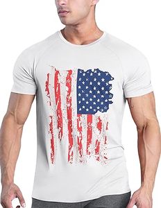 Camiseta Clásica de Cuello Redondo para Hombre, Material Suave y Transpirable, Manga Corta, Corte Regular, Ropa Informal - Product Image 6