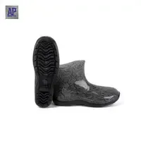 AP <b>Boots</b> 2005 Roots N Leaves PVC Protective <b>Boots</b> for Women-Waterproof <b>High</b> Durability Gardening Shoes - Product Image 3