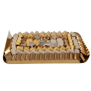 Bandeja de metal de la más alta calidad para servir chocolates decorativos de diseño, ideales para el hogar y hoteles. - Product Image 5