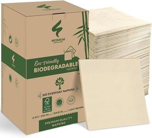 Soft Recycled Paper Napkins 3 Ply Dinner Disposable Paper Napkins High Quality Disposable Table Napkins Supplier - Product Image 4