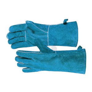 Guantes de Soldadura de Diseño Personalizado a Precio de Fábrica, Hechos a Mano, de Cuero Vacuno de Alta Calidad, Guantes de Seguridad para Soldador - Product Image 1