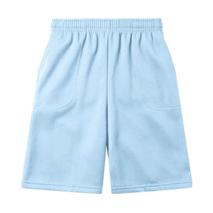 Shorts de jogging décontractés pour hommes 2026 en molleton de coton uni, respirants, séchage rapide, taille élastique, personnalisables, vente en gros, pour l'extérieur, Pakistan - Product Image 1
