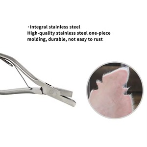 Herramienta de Identificación Animal, Cortador de Orejas de Acero Inoxidable para Cerdos, Cabras, Ovejas, Ganado, Equipo Veterinario para Ganadería - Product Image 5