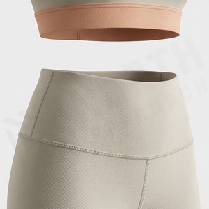 Conjunto de Yoga sin Costuras de Secado Rápido para Mujer, Sujetador Deportivo Reversible, Leggings Transpirables, Ropa Deportiva, Color Personalizado - Product Image 5