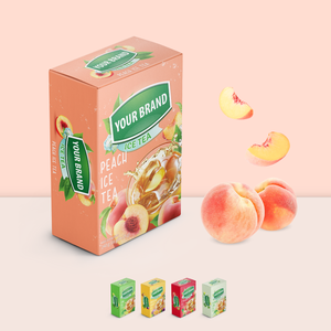 Produits d'exportation du Vietnam, poudre de thé sans sucre, thé aromatisé, 10gr 15gr par sachet, boîte d'emballage de thé, saveur banane - Product Image 4