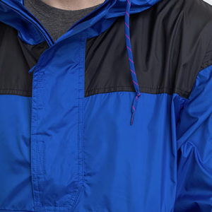 Custom Vintage Men's Lightweight Full Zipper <b>Windbreaker</b> Jacket Nylon 100% Contrasting Colors <b>Windbreaker</b> Jacket - Product Image 5