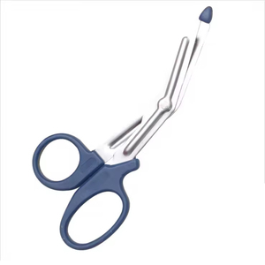Ciseaux à pansements manuels en acier inoxydable, ciseaux à traumatisme professionnels, réutilisables, durables, pour clinique médicale, chirurgie, premiers secours - Product Image 2