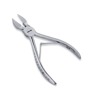 Coupe-ongles incurvé en acier inoxydable sur mesure, coupe-cuticules - Product Image 1