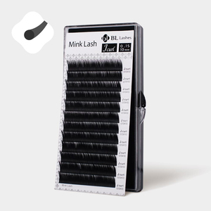 [Private Label] Premium Korea PBT Mink Lash 0.20 Wholesale (B,C,J,D Curl) (7-14mm Mix) Individual Soft Eyelash Russian Volume - Product Image 1