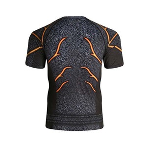 Premium Quality Custom Made <b>BJJ</b> for <b>Rashguards</b> Custom Logo Eco-Friendly UPF50 Quick Dry Compression Shirt for MMA Jiu - Product Image 2