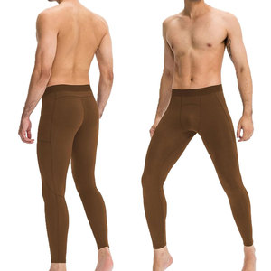 Leggings Deportivos para Hombre, Transpirables, de Tela Suave y Elástica, para Correr, Ciclismo, Fitness y Entrenamiento - Product Image 1