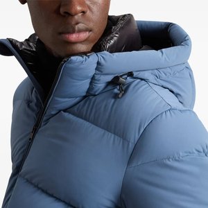 New Arrival <b>Duck</b> <b>Down</b> Puffer <b>Jackets</b> Outwears Custom Design Men's High Quality Sky Blue Hooded Streetwear Trendy Bubble <b>Jackets</b> - Product Image 1