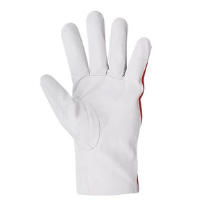 Premium Quality Heavy-Duty Cowhide Grain Leather Safety Gloves Abrasion Resistant Hand Protection for Garden Working Driving - Product Image 3