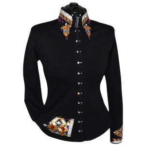 Camisa de Moda para Mujer, Estilo Western, para Espectáculos Ecuestres, Ropa de Competición para Montar a Caballo, Prendas de Primera Calidad - Product Image 1