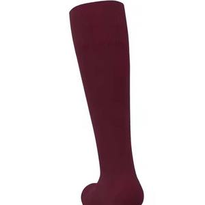 Men's Eco-Friendly Cotton Crew <b>Socks</b>-Solid Color Comfortable <b>Winter</b> Sports <b>Socks</b> with Custom Logo on Cuff - Product Image 3