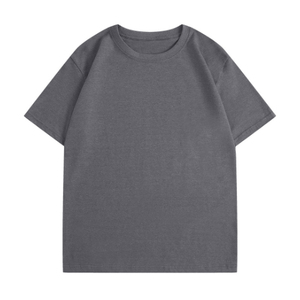 T-shirts unisexes pour hommes, coupe ample et oversize, épaules tombantes, style court et carré, 100% coton, impression de logo personnalisée, 260 GSM, anti-plis, respirant - Product Image 2