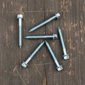 Tornillos de rosca fina para madera con cabeza hexagonal externa PDC, de acero al carbono, zincados, métricos, grado 4 - Product Image 5