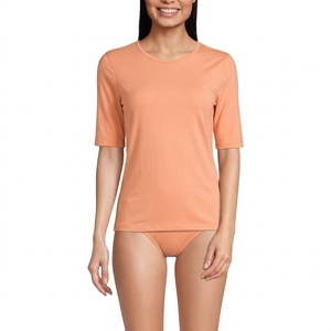 Wholesale <b>Women</b> <b>Short</b> Sleeve Rash Guard <b>Swim</b> Top Athletic Sportswear Beachwear Custom Apparel Manufacturer - Product Image 1