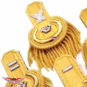 KEW - Epaulette de Hombro Bordado en Oro, Estilo Vintage, Ecológico y Lujoso, Personalizable - Product Image 2