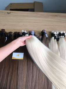 MEILLEUR CHOIX 2025 Volos Couleurs Bundles En Vrac Remy Grade Machine Double Trame 100g Extensions de Cheveux Humains Couleur Claire Cheveux Vietnamiens - Product Image 4