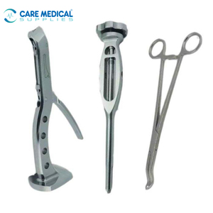 Spéculums auriculaires manuels en acier inoxydable, instruments obstétriques de haute qualité, certifiés CE, équipement de classe II, orthopédie - Product Image 1