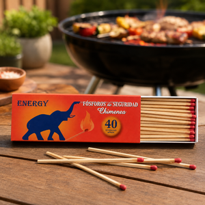 <b>Barbeque</b> Matches for Easy Outdoor Grilling Long-Lasting BBQ <b>Fire</b> <b>Starter</b> Sticks for Camping Picnic & Home Cooking - Product Image 3